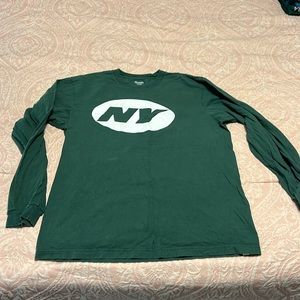 Men’s Sz Large “Play Like A Jet” long sleeve t shirt! NEW YORK JETS NFL